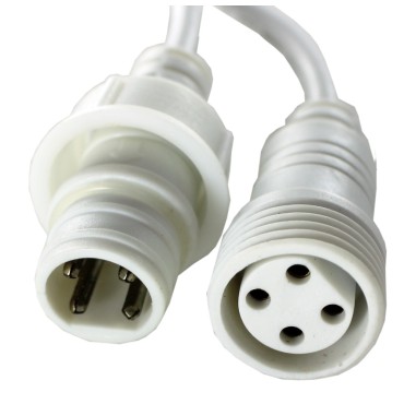 Разъем герметичный с проводом на 4 контакта IP68